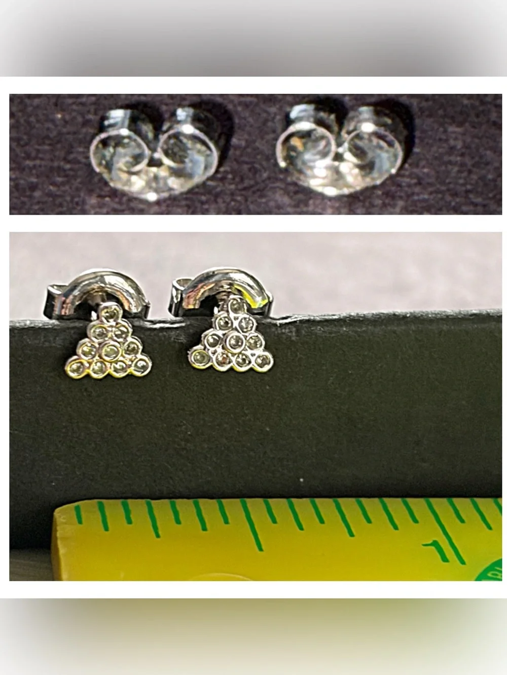 N/A geometric silvertone
